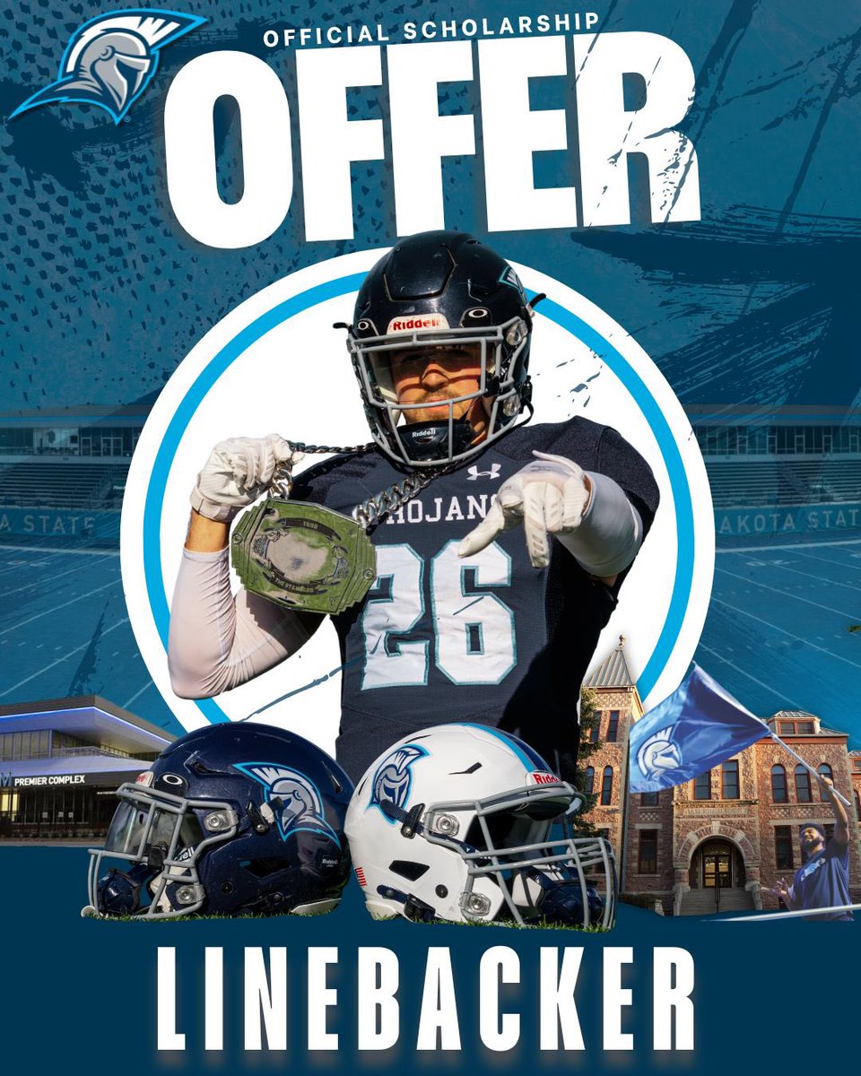 weiland_benbo's tweet image. After an amazing phone call with @CoachRandle61, I'm blessed to receive my 5th offer to play college football at @DSUFootball! Very thankful for this opportunity!
@DakSt8Football @RC_CentralFB