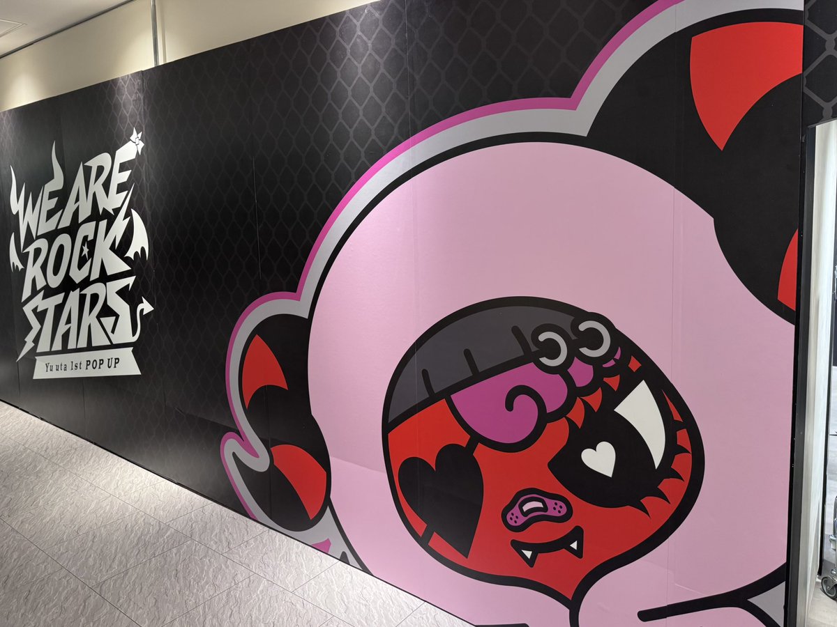 NCTユウタの「Yu・uta」初POP UPストア 西武渋谷でロック空間がファン熱狂