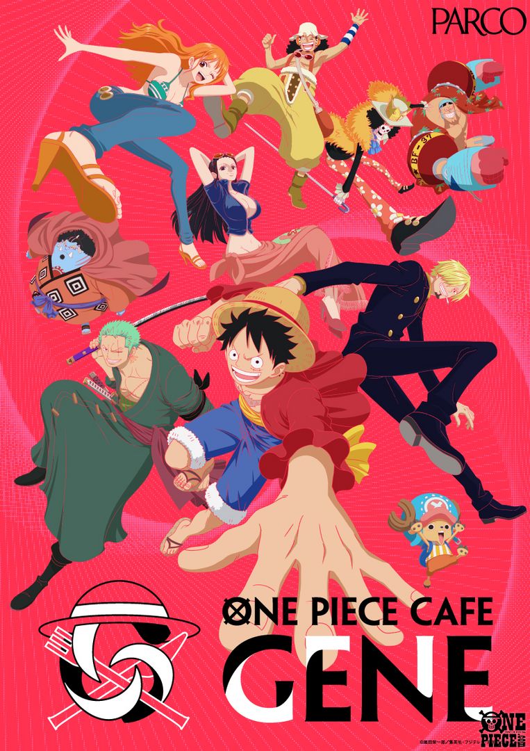 渋谷PARCOにてコラボカフェ
「#ONEPIECE CAFE GENE」が
2月7日(土)より開催予定！

本日1月16日(金)より
先行予約受付スタート

▼詳細はこちら
one-piece.com/news/77428/ind…