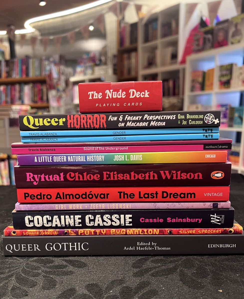 NEW: Queer Gothic, Red Hot Nude Playing Cards &amp; Travis Alabanza! mailchi.mp/6f9494614692/h…
