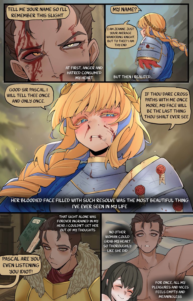 basedbinkie's tweet image. Love at first fight