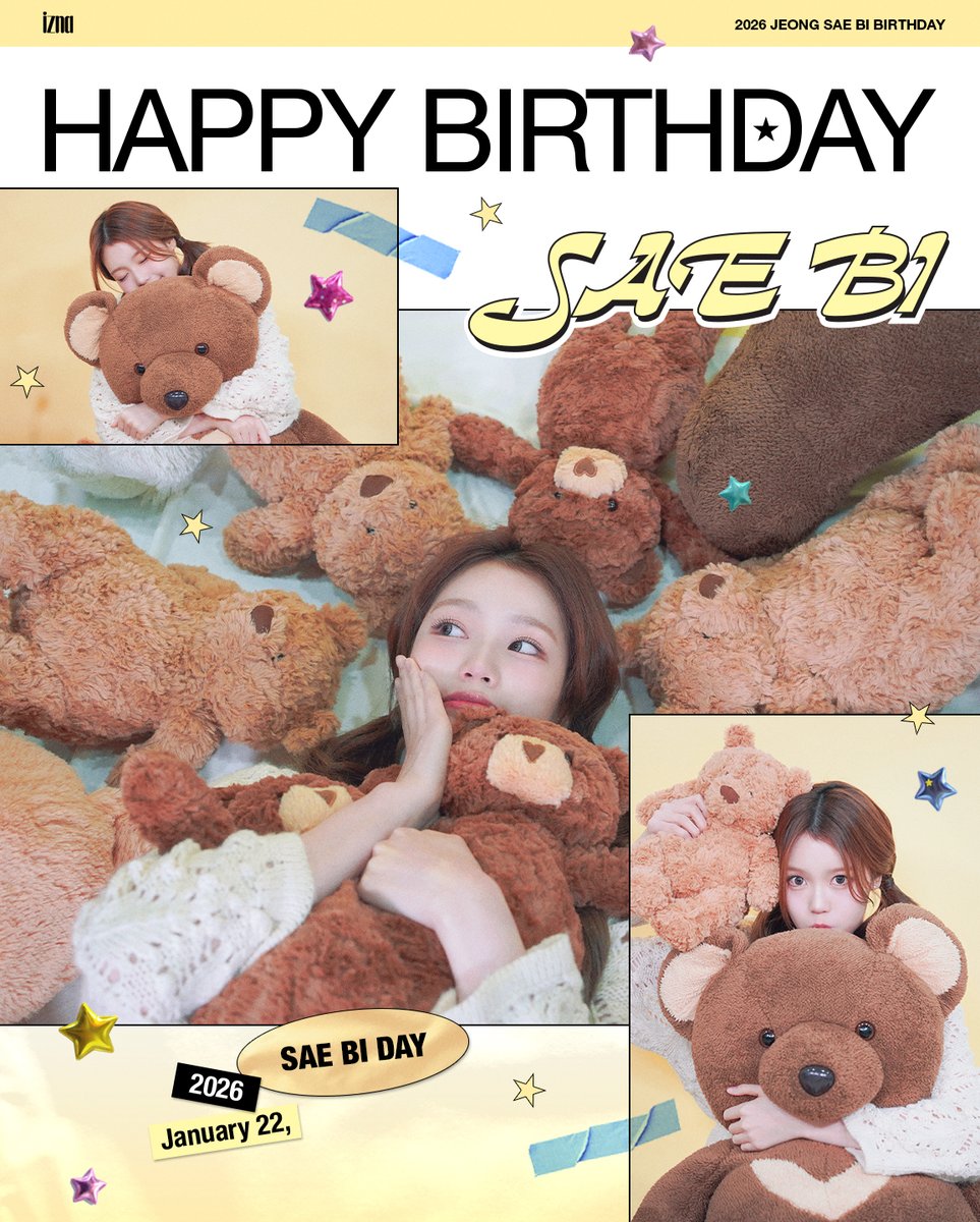 izna_offcl's tweet image. ⒽⒶⓅⓅⓎ ⓈⒶⒺ ⒷⒾ ⒹⒶⓎ 🎂🧸

Happy Birthday to SAE BI!

#izna #이즈나
#JEONGSAEBI #정세비
#HAPPYSAEBIDAY