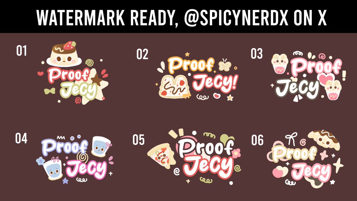 spicynerdx's tweet image. ⠀ ⋆.𐙚˚ ⠀(help repost, thankyouuu) 🫧🐚 . . Hellaurr guyss aku bawa watermark ready nichh &amp;gt;_&amp;lt;  w fixed price (5.000/each) order on wa yupss 💗 Letsgaurr bawa pulang si imup enih 🦢

#ZonaJajan #ZonaUang