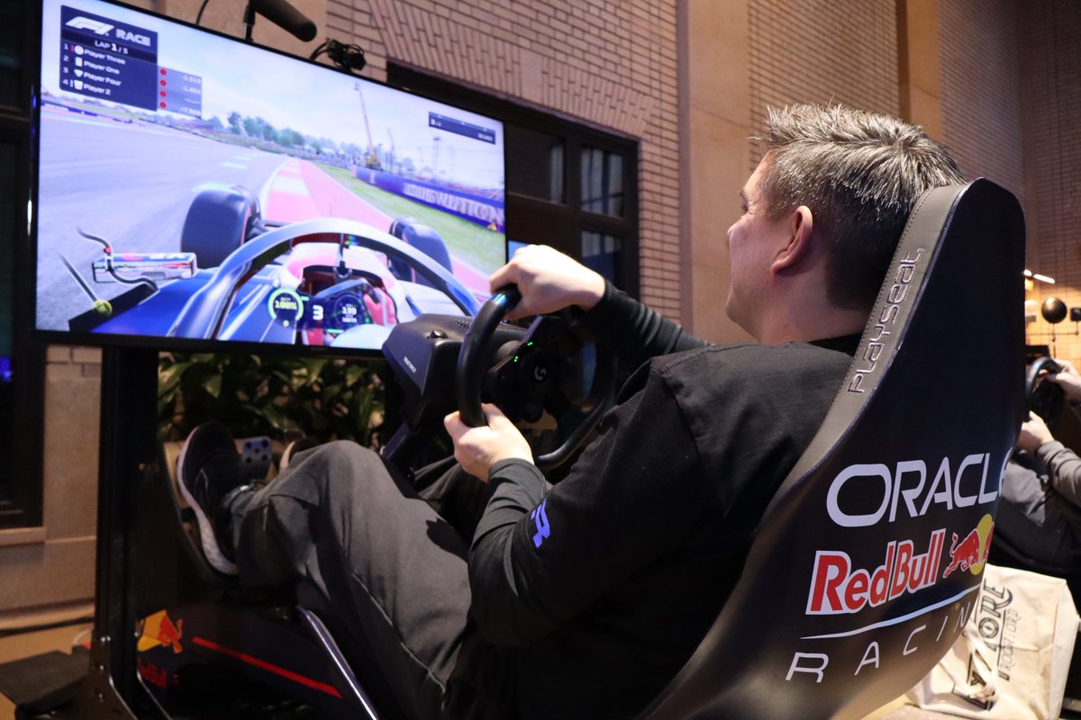 My happy place is with my racing family at the NHRA races. But I do have to say, it’s kind of cool to get to rub shoulders and get to mingle with not only Formula One drivers but also rally car and endurance dirt racing drivers, as well as representatives from various other Ford