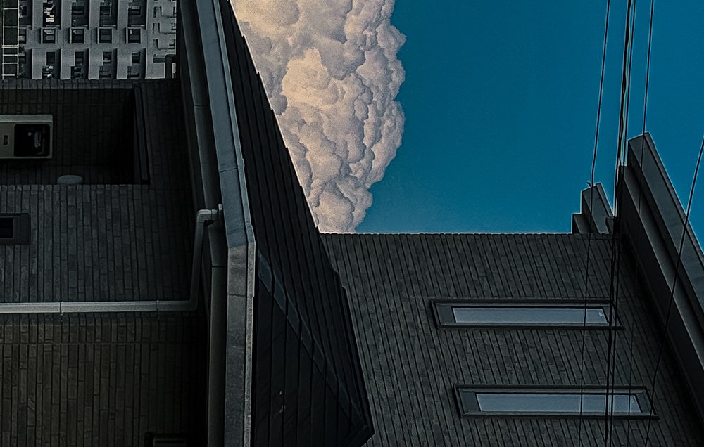 好きだった雲を縦並びで！