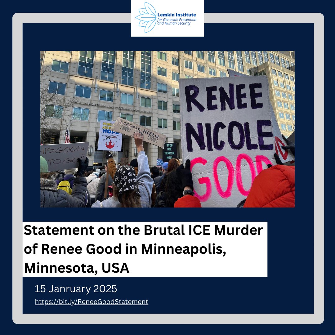 Lemkin Institute for Genocide Prevention tweet media