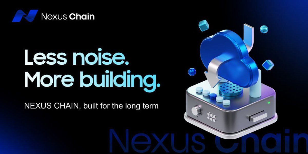 Sustainable progress comes from focus, not noise.
NEXUS CHAIN remains committed to long-term infrastructure building and ecosystem stability.