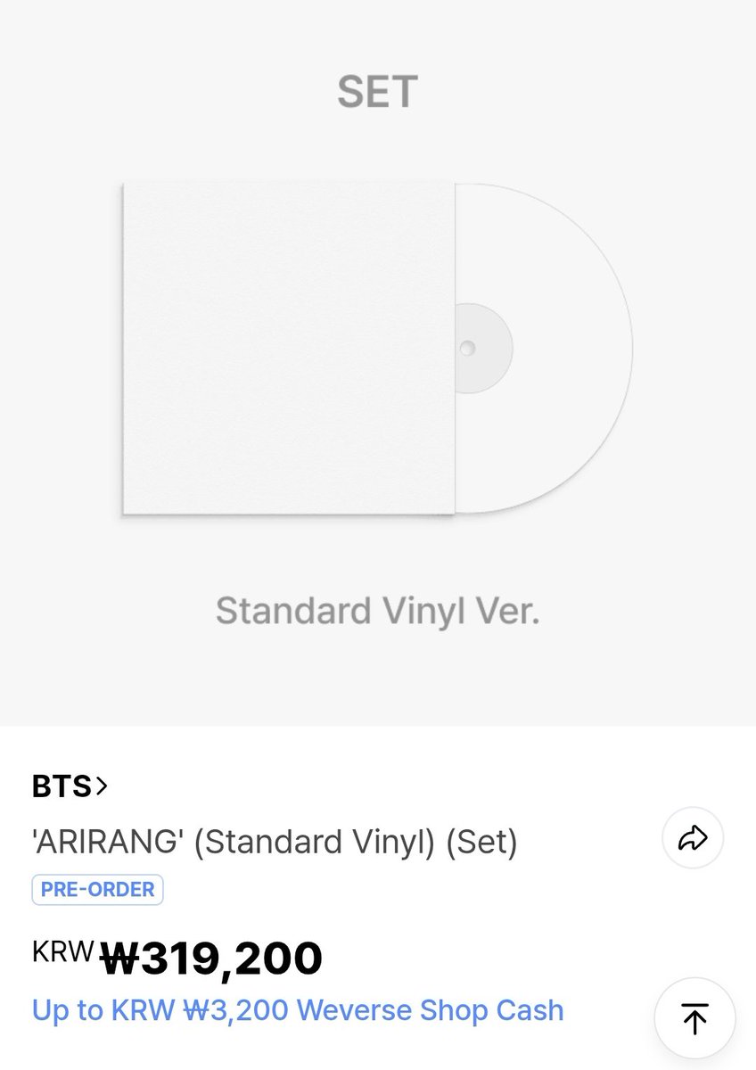 ฝากรีน๊า 

หารครบกดของ 
ARIRANG (Standard Vinyl) 

GROUP 
RM JIN SG JH JM V JK 
💜ราคาเมมละ 1,290฿
✅️มัดจำ 650฿

🚢ส่งกลับเรือ รอ 20-30 วัน
📮ค่าส่งในไทย 50฿

สนใจสอบถามได้นะคะ
#ตลาดนัดบังทัน #การ์ดนัมจุน #การ์ดจิน #การ์ดยุนกิ #การ์ดเจโฮป #การ์ดจีมิน #การ์ดแทฮยอง #การ์ดจองกุก