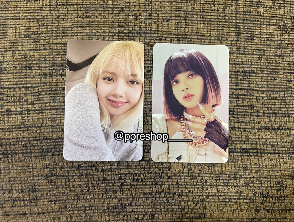 ppreshop__'s tweet photo. 🎀 การ์ด Lisa 

Ktown 90 ฿ / Born pink 100 ฿ / 4+1 Icecream 120 ฿

🚗 ค่าส่ง 30 ฿
💌 dm

#ตลาดนัดบพ #ตลาดนัดblackpink https://t.co/r525JESHSd