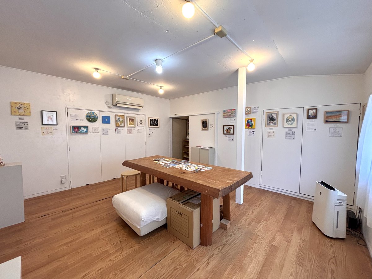 今日から2週目！

いいお天気となりました！
今日もお待ちしております。

◆ART HOUSE新春企画 「オノマトペトライアングル」
1F/2Fgallery 1/9(金)～1/27(火)