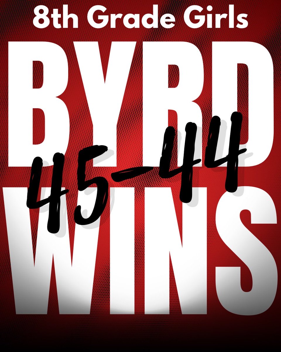 Byrd MS Athletics tweet media