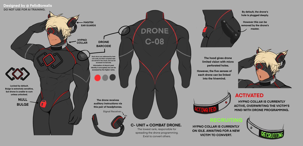 With the release of Arcadion: Heavyweight, I redesigned a new Garlean Drone uniform for Retsarra to wear... 🤤