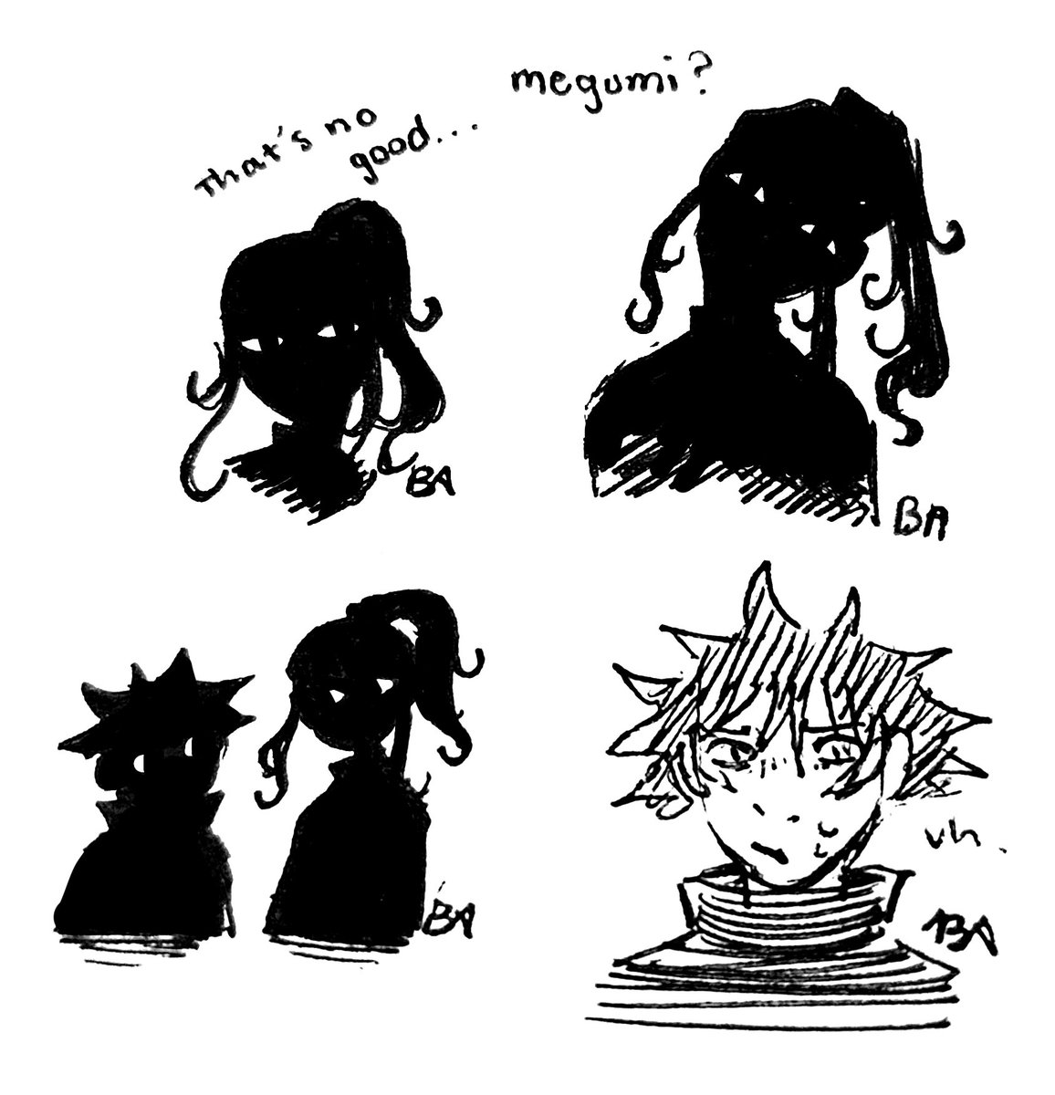 FlowerQuib's tweet image. shadowgumi...and a new shadow?

...thinking about more lore...

#MegumiFushiguro #tsumikifushiguro