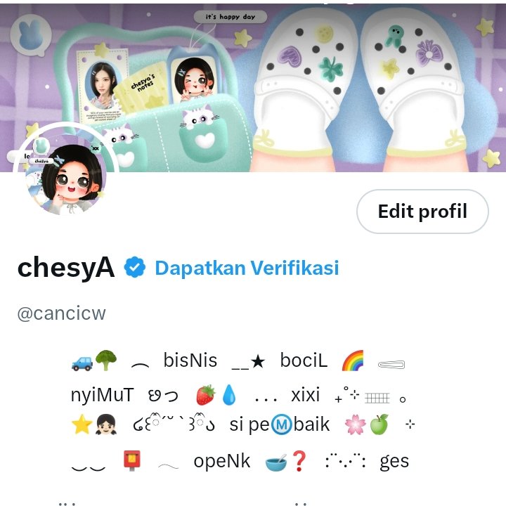 auaoras's tweet image. haiiii, help repost gucyyy 

aku chesyA @.cancicw @.urchessz @.strxwbaddie 👋🏻

mau mencari mutual lama ku dan mutual baru, ayoo berteman lagi ☝🏻☝🏻

#zonauang