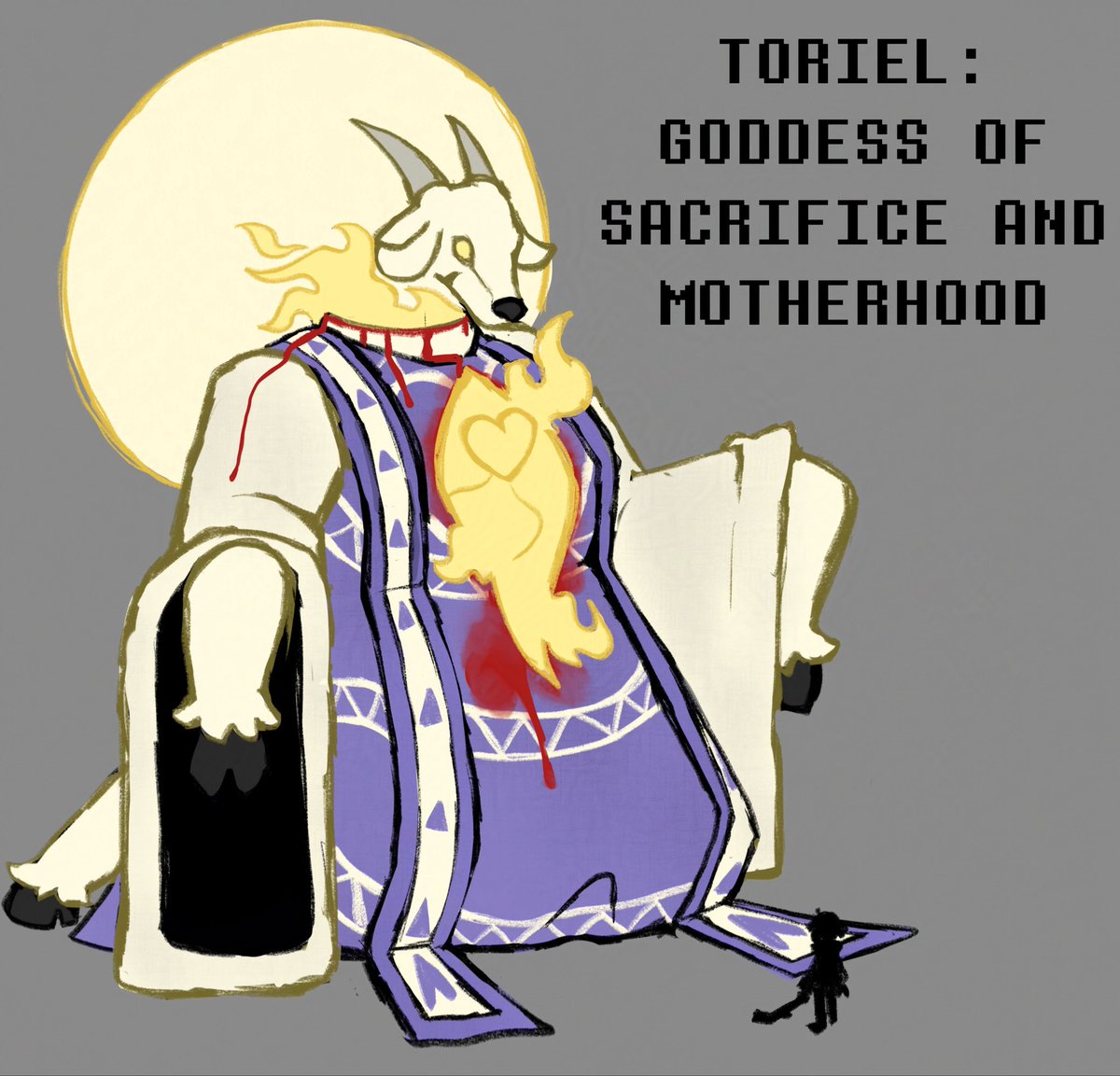 wubadubdub120's tweet image. The god-mother and fallen angel