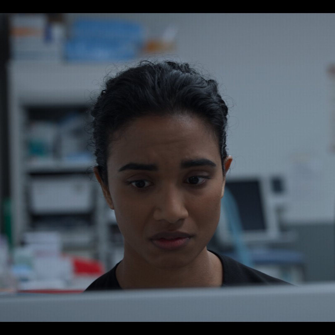 _peachpitt's tweet photo. the real arc of the season is dr. samira mohan finding beautiful new ways to be annoyed with all her coworkers https://t.co/JHhG1dCP57