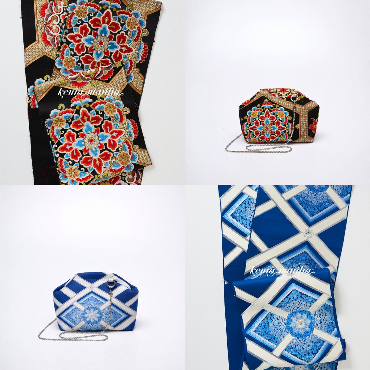 ケニアマリリア　ケニガマ　西陣まいつる帯ケニマリ ミニケニ』【まいづる別注帯限定デザイン】 – keniamarilia