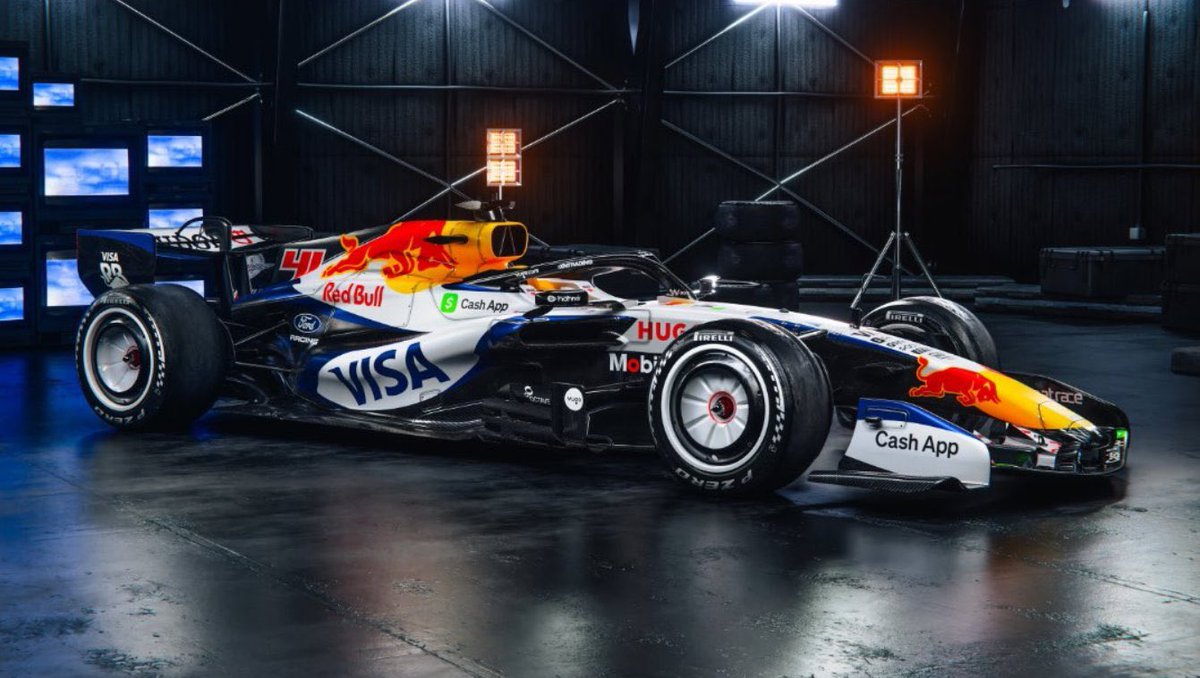 🚨Racing Bulls perkenalkan Livery mobil mereka untuk musim 2026!