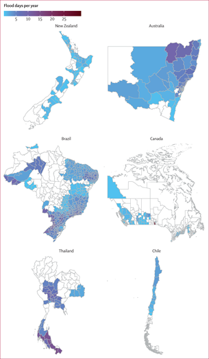 YangZhengyu's tweet photo. We analysed ~27M infectious disease hospitalisations in 6 countries (2000–2019) and found that the impacts extend well beyond food &amp; water-borne diseases, including increased risks of airborne, skin/mucosal &amp; sexually transmitted infections.
https://t.co/dSxTywuXIv https://t.co/AjDBWC8J8f