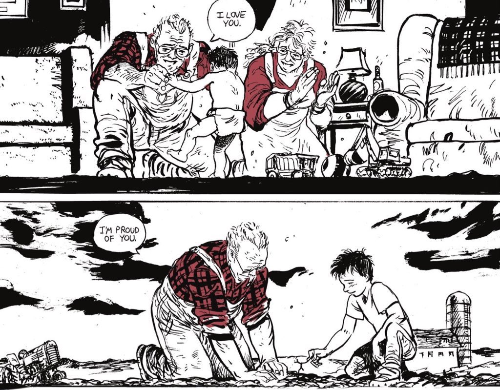 supermancore's tweet image. superman: red &amp;amp; blue (2021)