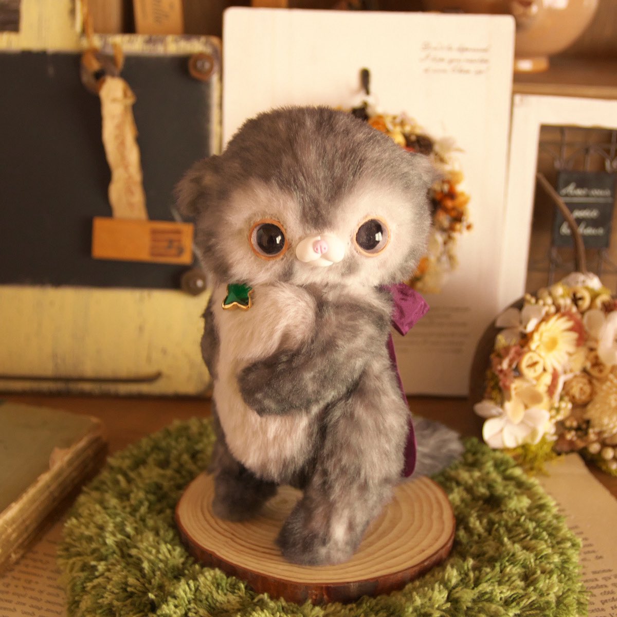 委託から帰って来たカワウソちゃん🌸

ヤフオクの方に出品しました😊✨
ご縁がありましたらよろしくお願い致します(u u*)

ヤフオク↓
cocoperi1984☆アートドール☆カワウソ auctions.yahoo.co.jp/jp/auction/q12…

#アートドール
#カワウソ
#ヤフオク