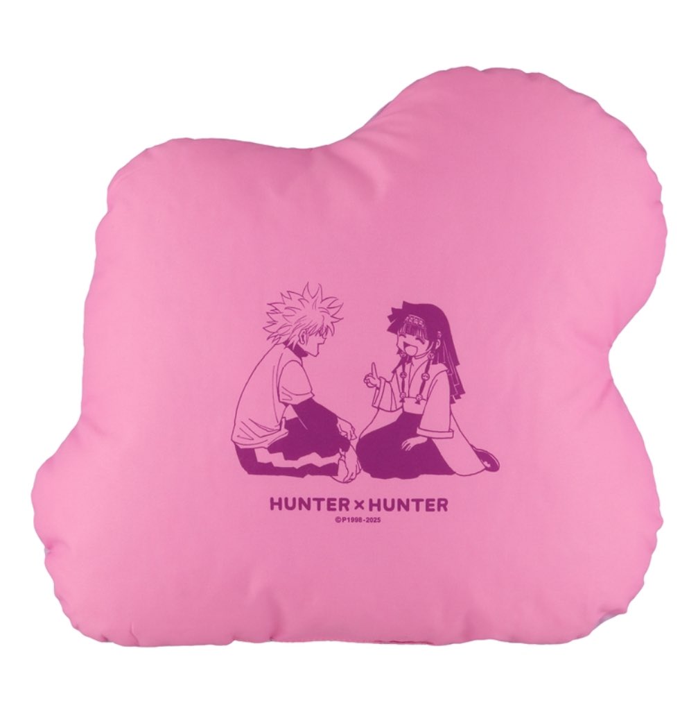2026年1月発送最新グッズ 『HUNTER×HUNTER』ダイカットクッション