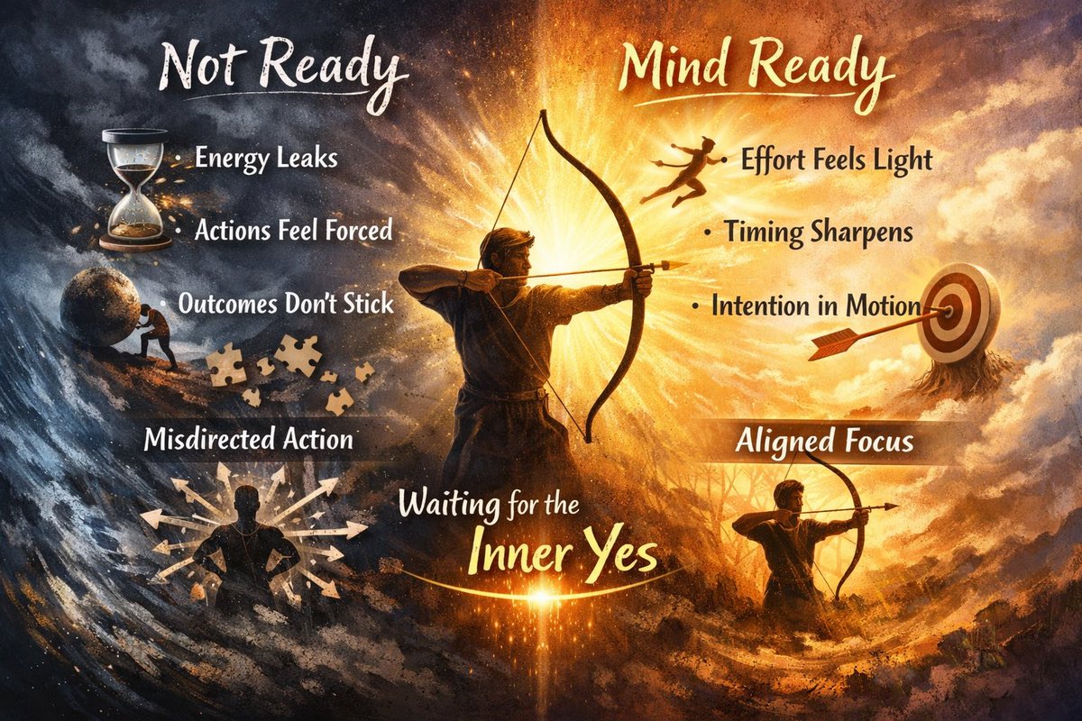 Man_like_desh's tweet photo. Energy + intention > speed.

Action without alignment is noise.

Action with alignment is inevitability.
                                                             ~Desh https://t.co/9ukIkyRWbg