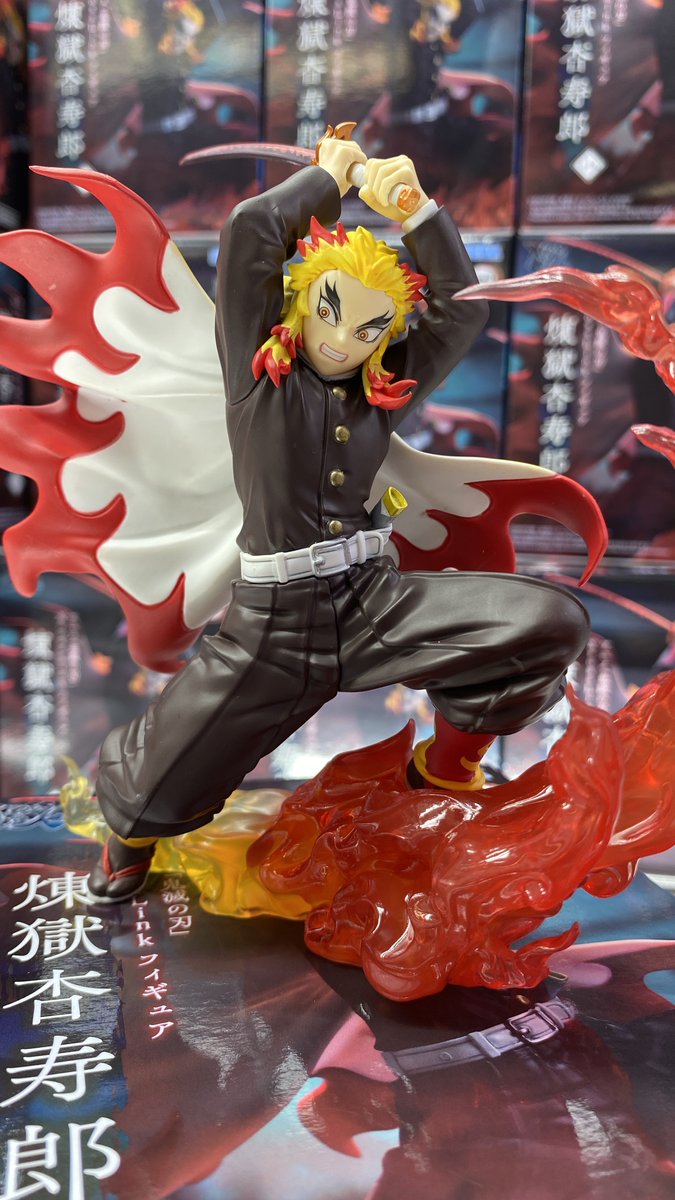 🔥新入荷景品情報🔥 #鬼滅の刃 ・XrossLinkフィギュア“煉󠄁獄杏寿郎