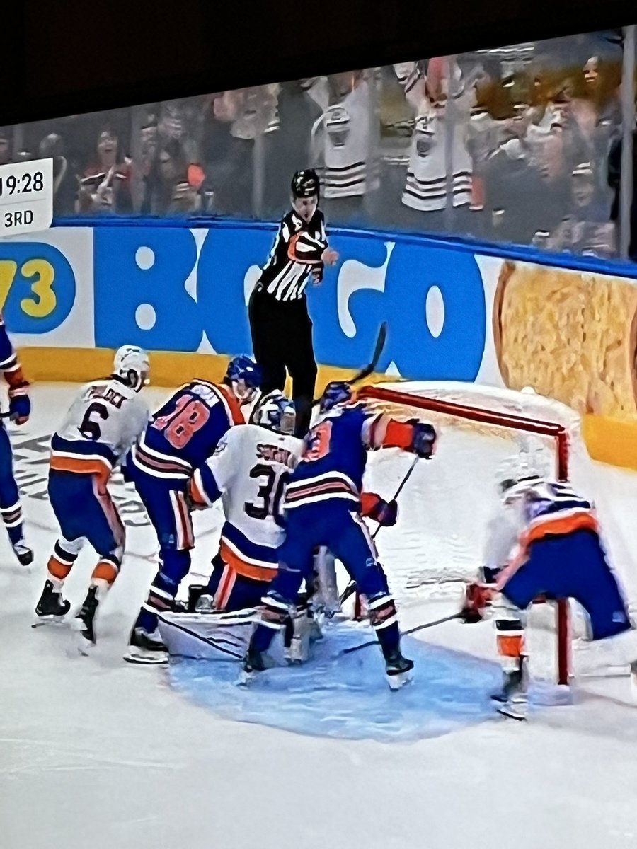OilersJohn's tweet image. “The call on the ice is confirmed. No goal”.  - NHL officials.