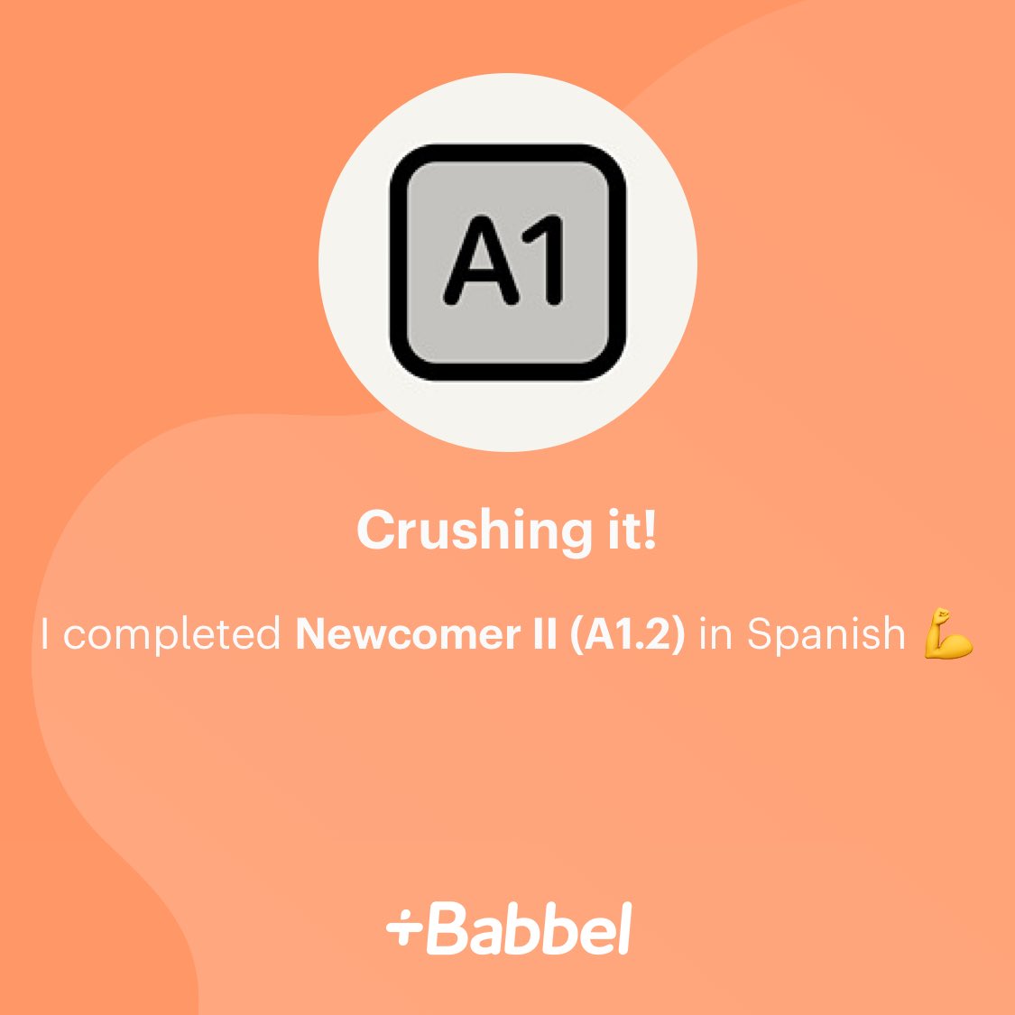 I’m learning Spanish with Babbel! Join me go.babbel.com/sm-cc/default