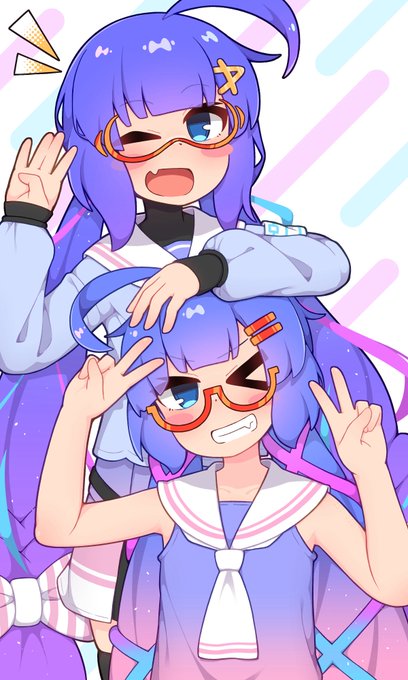 ウナちゃんメガネかけてくれて本当にありがとう…
#眼鏡っ娘を見るとストレスが減るらしい 