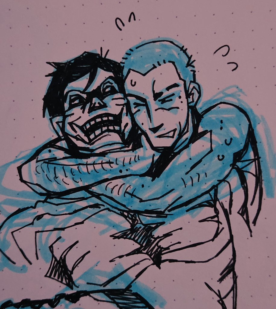 greasby10's tweet image. "Could you draw palegun playfighting?🙏 (your art is so delicious, keep up the great work💕💕💖)" -&amp;gt; thank you! this is such a good request... need more of them playfighting #palegun greasby.straw.page