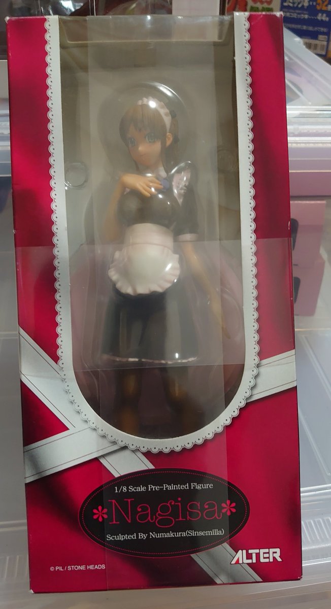 大阪遠征の時に購入したもの なぎさのフィギュア まさかこれをリアル