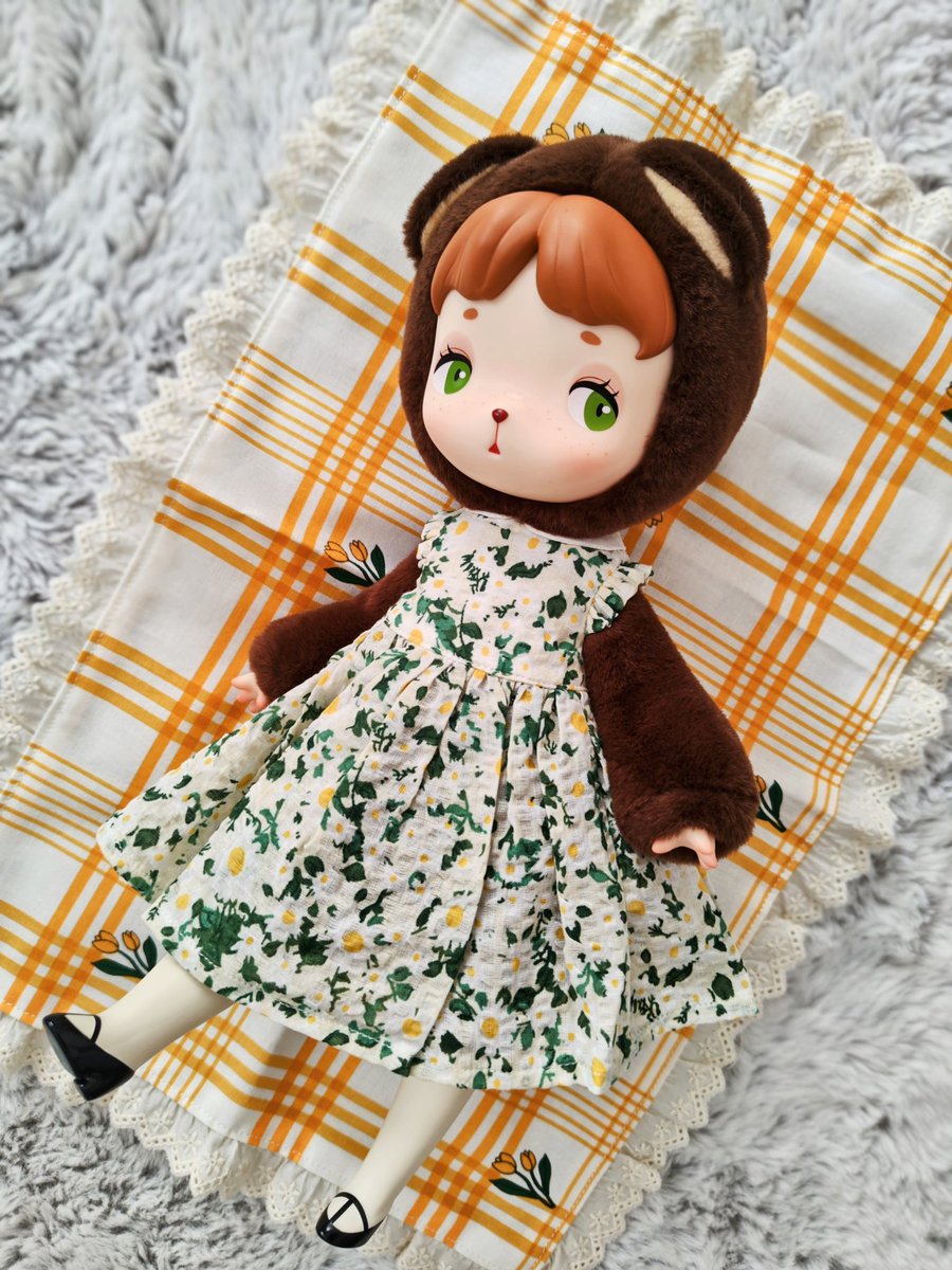 pony_fancy's tweet photo. Bebeちゃん🧸
今日のお着替え👗

Mimieちゃんのワンピース❁⃘*.ﾟ
#QLYisland  #QLYwork https://t.co/5vD91nG9f2