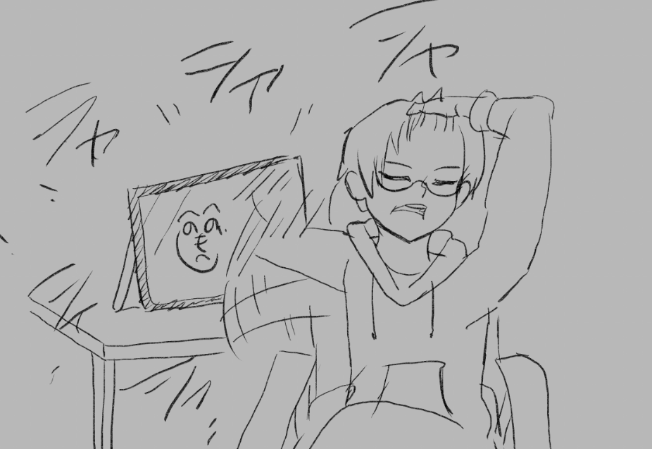 筆がノってる時のワイ 