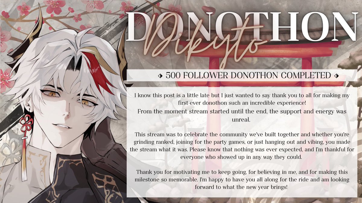 Dikyto ☯︎ 🐉 | Dec 28 Celebration Donothon tweet media