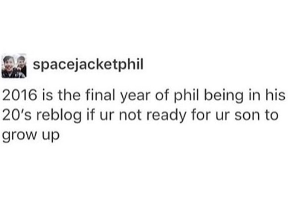 hardlaunches's tweet photo. 2026 is the final year of phil being in his 30s retweet if ur not ready for ur son to grow up https://t.co/Z6IohkBjpU