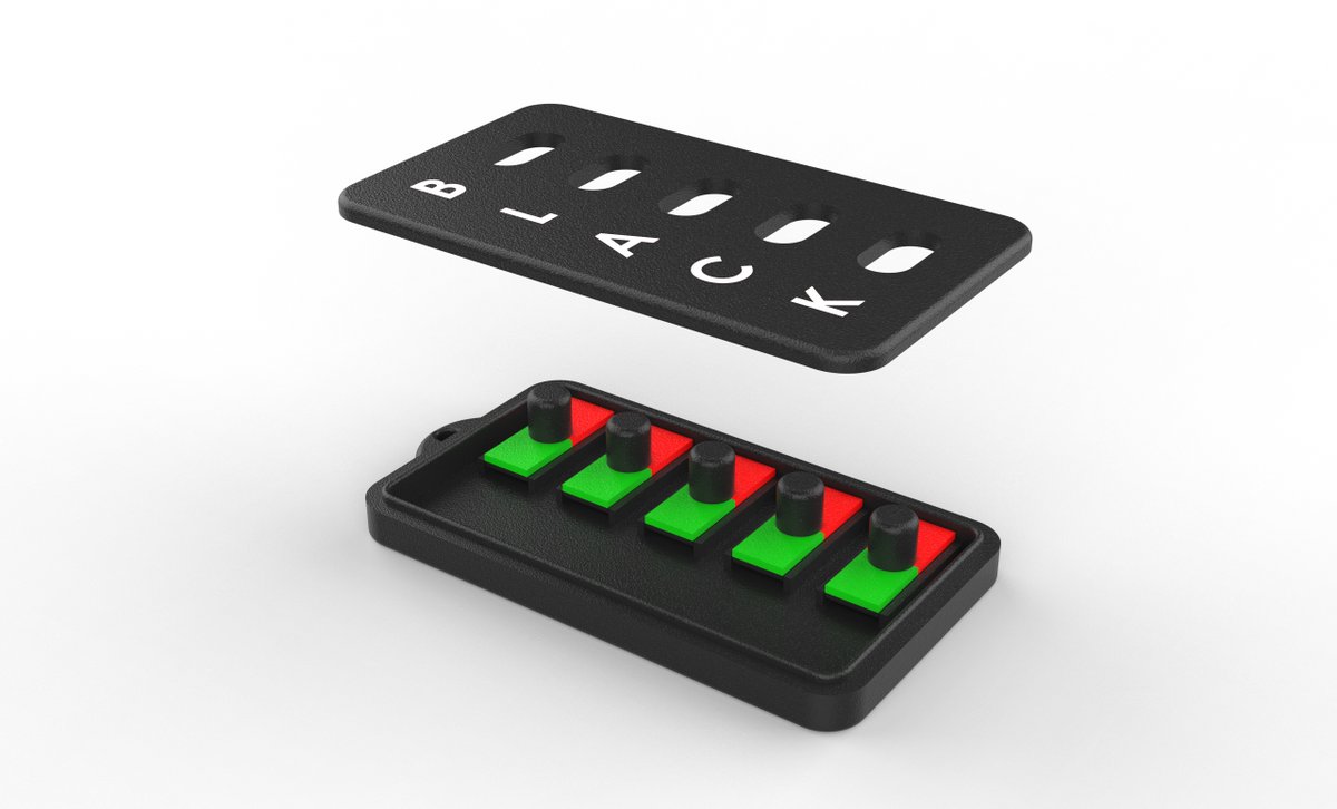 VRasanga43409's tweet image. Fidget Toy Design – Sliding Button ConceptCompact, tactile design with a simple internal mechanism.Designed in SolidWorks | Rendered in KeyShot— V-CAD

Hashtags:
 #VCAD #ProductDesign #FidgetToy #CADDesign #SolidWorks