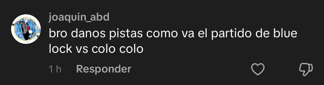 Yo no es por nada, pero la coña del BlueLock vs ColoColo es de traca, hay peña que de verdad lo quiere JAJAJAJJA

Aquí solo hay 4 pero tengo cientos de estos JAJAJJAJA. Erre, buena impro de tu parte.