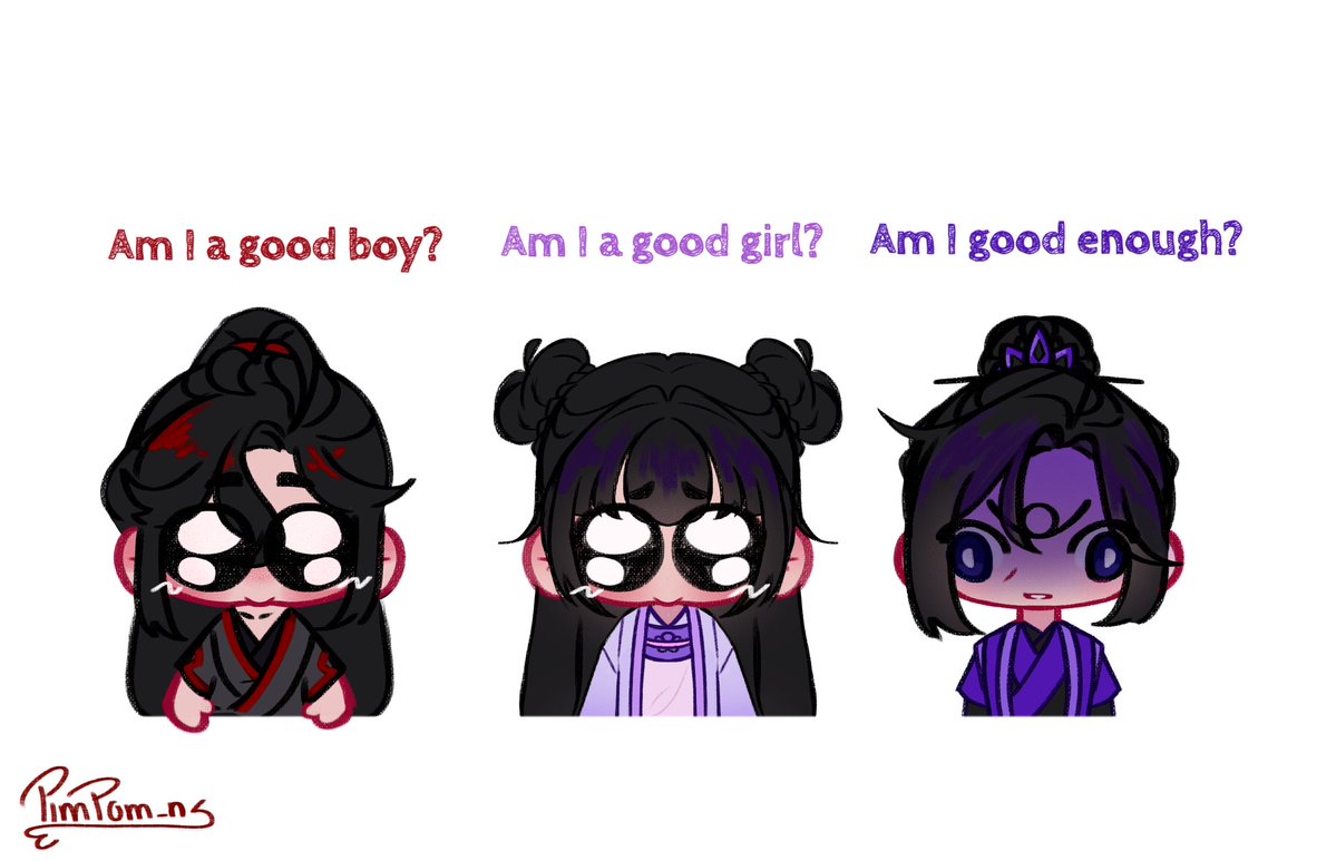 pimpom_ns's tweet image. They
.
#mdzs #fanart #weiwuxian #JiangYanLi #JiangCheng