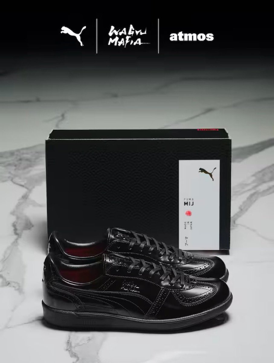 500足限定】WAGYUMAFIA x atmos x PUMA PALERMO MIJ が国内1月30日（金