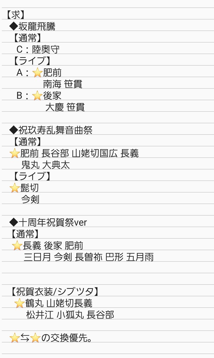 きら【取引用】備前国 tweet media