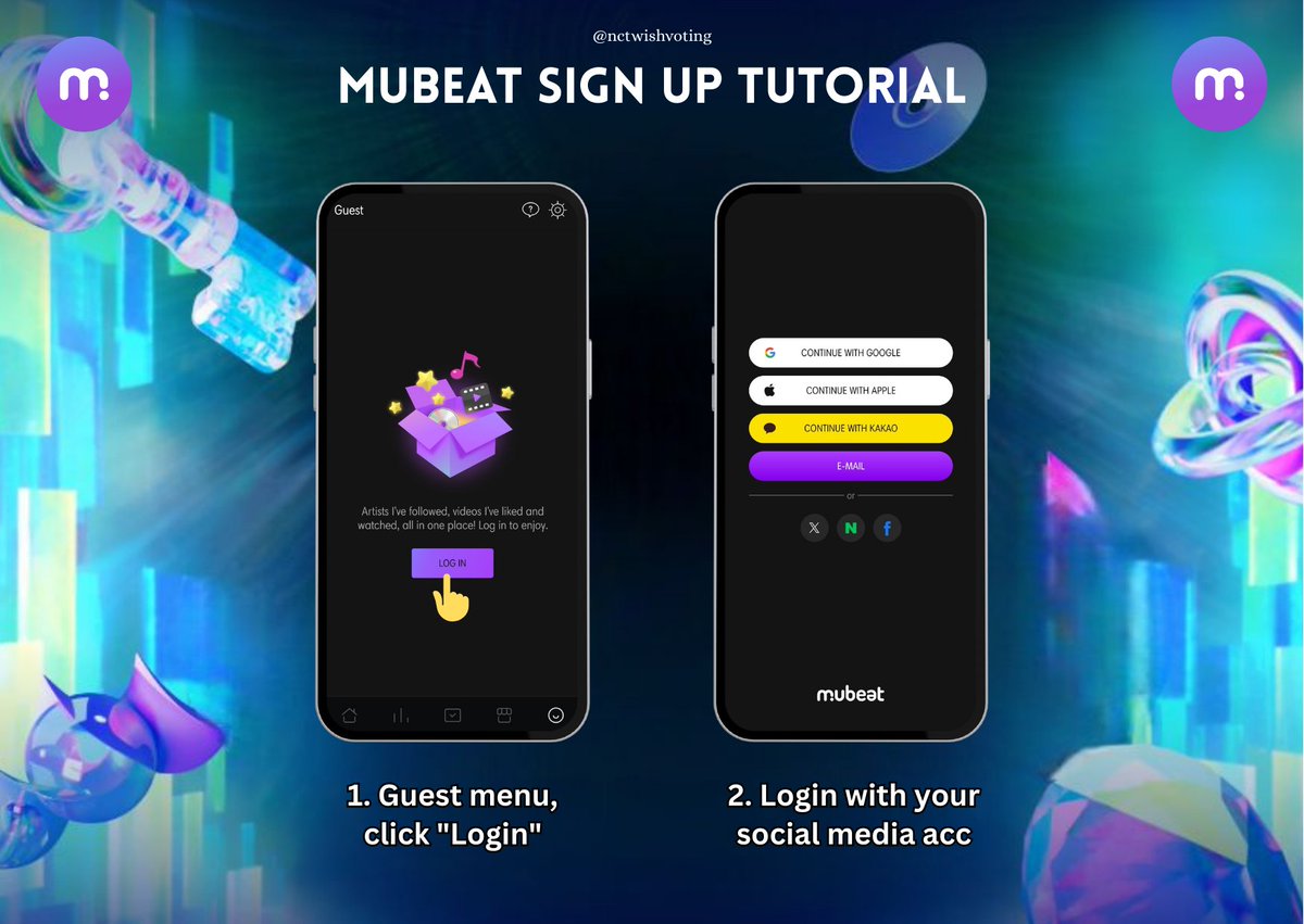 nctwishvoting's tweet image. ꒰ঌ Mubeat ໒꒱
3 ads = 1 voting ticket
10 tickets/acc/day

Android : play.google.com/store/apps/det…
IOS : apps.apple.com/us/app/mubeat-…