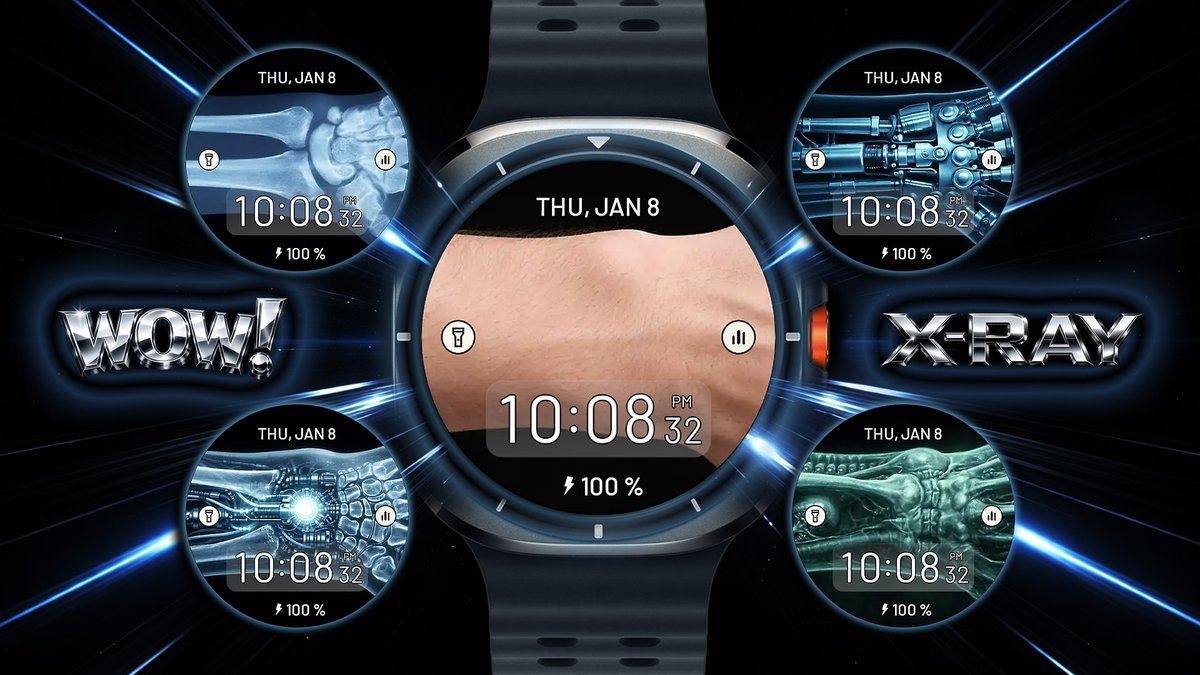 futorum's tweet image. ‼ NEW RELEASE ‼ 
⚡ WOW! X-RAY → Animated X-Ray Watch Face

🔗 Google Play:
play.google.com/store/apps/det…

🧭 More from Futorum:  
play.google.com/store/apps/dev…

#WearOS #WatchFace #Smartwatch #TechWear #WatchFaces #ClockFace #DialFace #MinimalDesign
