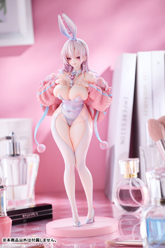 Ruru_Berryz's tweet photo. The 1/6 scale figure (Hobby Sakura) of “Knitted Bunny designed by CheLA77 (@CheLA_777)” is available for pre-order!

・ Webshop : https://t.co/3qFQ0tzvAZ
・ Release date : 09/2026

#HobbySakura #CheLA77 https://t.co/Zjn3Zz2pwo