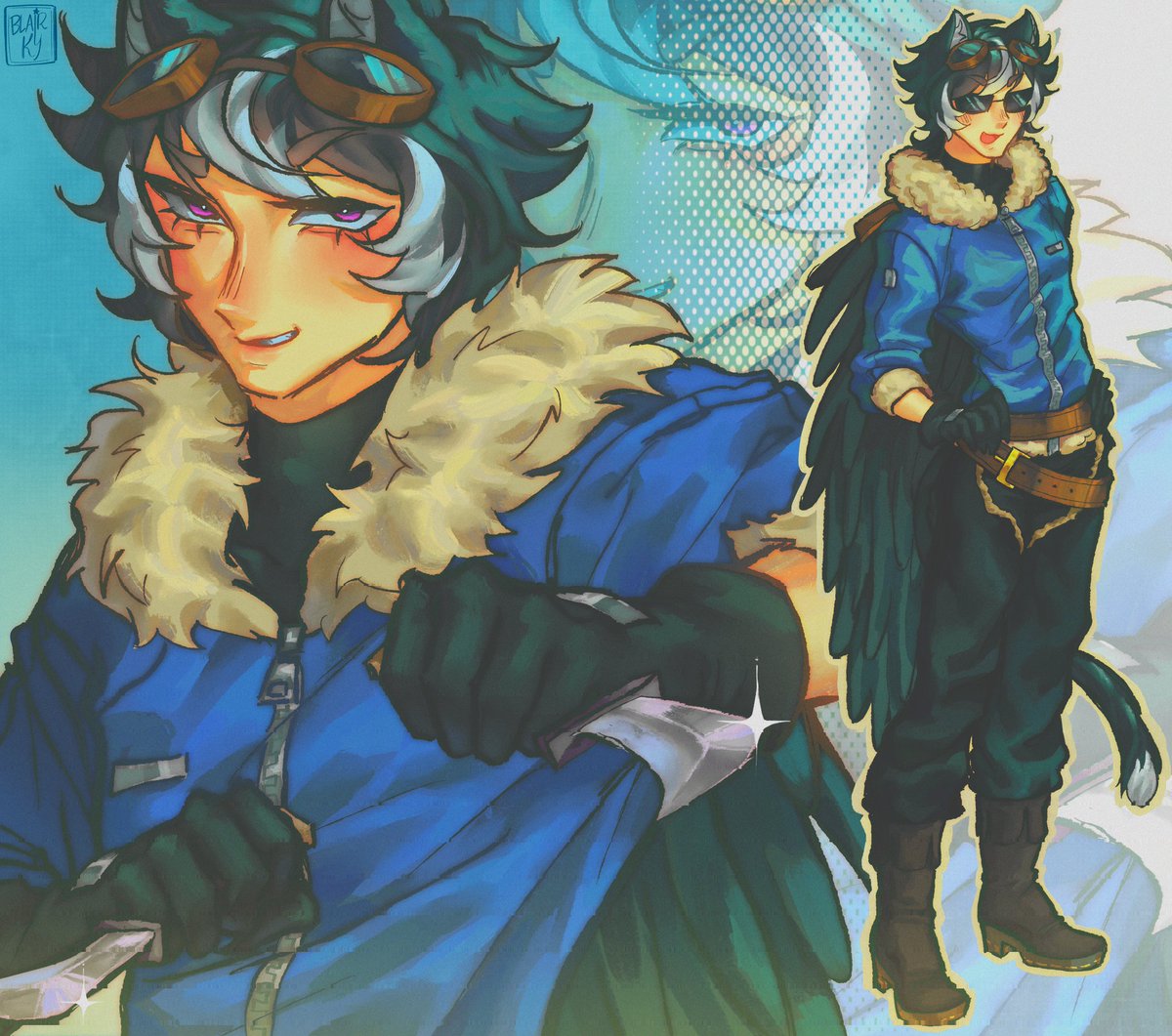 Blairky's tweet image. CatDMC
#Spreenfanart