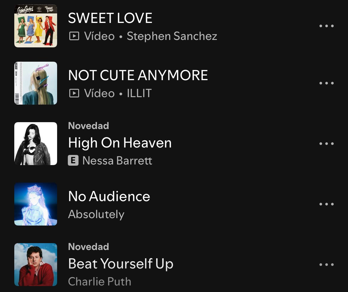 "Heaven on High" was added to Spotify's "Pop Rising" playlist at number 10.

— The playlist has more than 3.2M followers on Spotify. <a href="/thenessanation/">Nessa Nation</a>