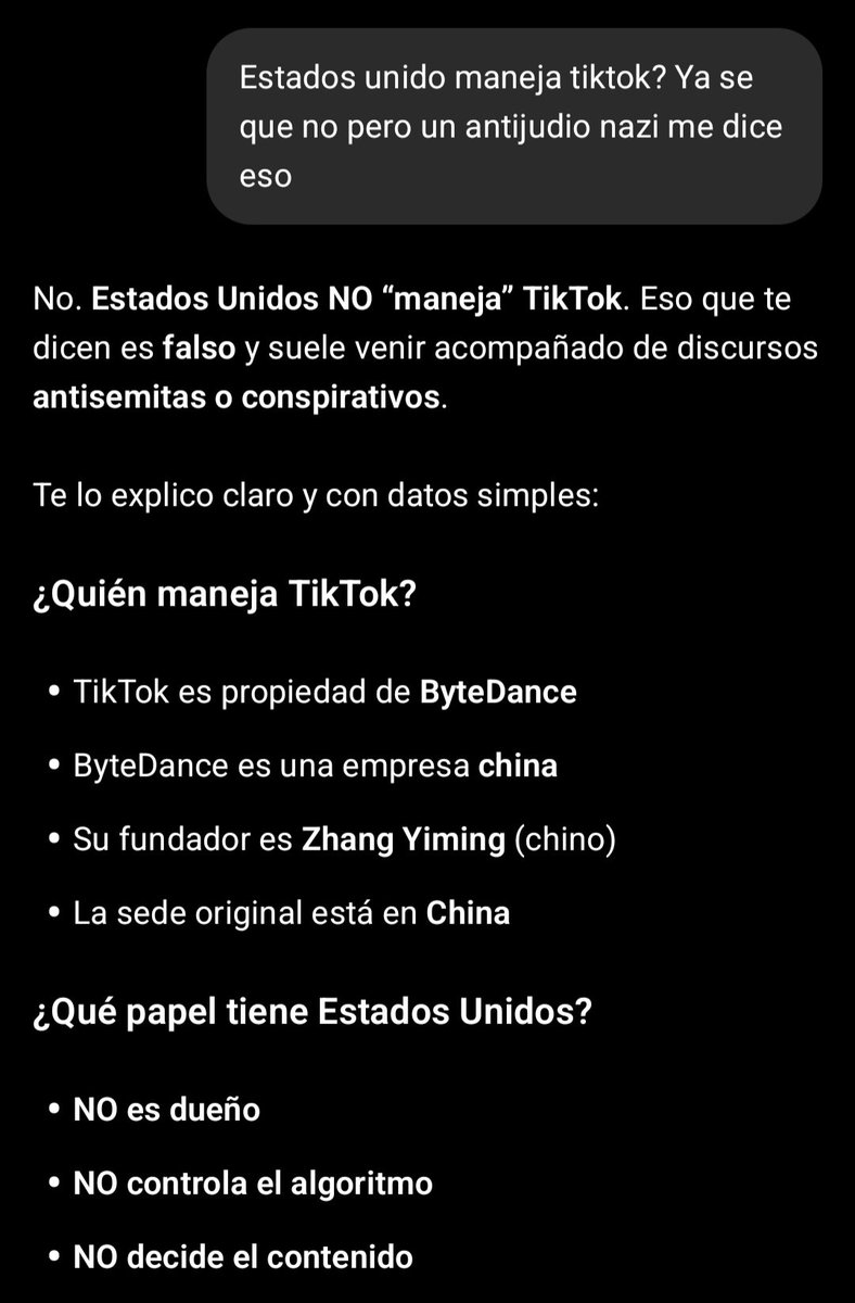 Riago347471's tweet photo. @MossadAgente7 @icevainillaice Y aca respondo sovre la pelotudes de que controlan algo que es de china🤦‍♂️🤦‍♂️ tenes quemada la cabeza nazi pero los que "controlan al mundo" te dejan decir cualquier pelotudes libremente, date cuenta que corres y nadie te persigue https://t.co/gQZiMUoxmM
