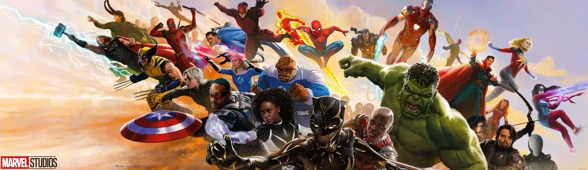 captaincupkicks's tweet image. Updated Ryan Meinerding's gorgeous Multiverse Saga art to include a few more characters!