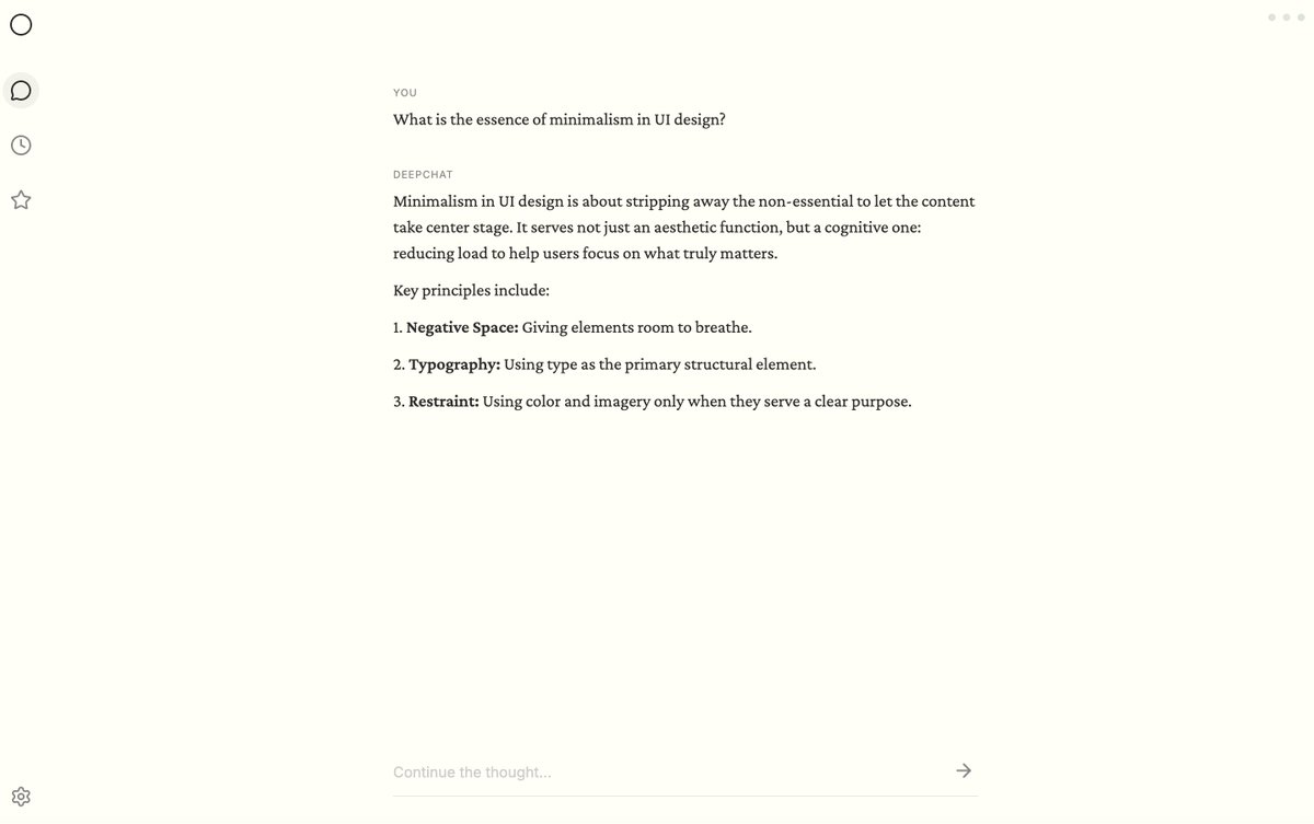 下一个版本的DeepChat会长什么样呢？